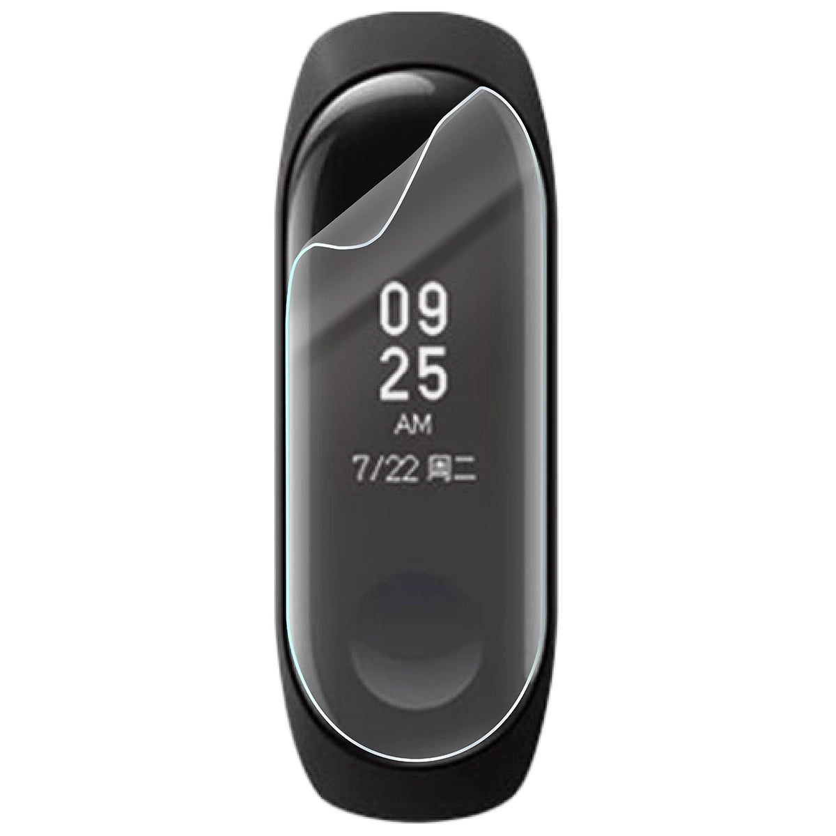 Schutzfolie für den Bildschirm für Xiaomi Mi Band 3, Bizon Watch HydroFlex, 3 Stück
