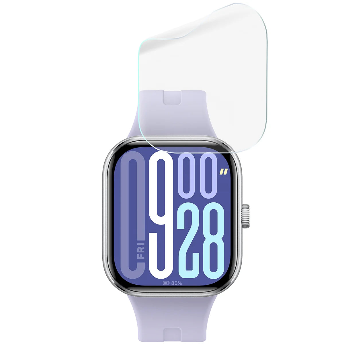 Schutzfolie für den Bildschirm für Xiaomi Redmi Watch 5, Bizon Watch HydroFlex, 3 Stück