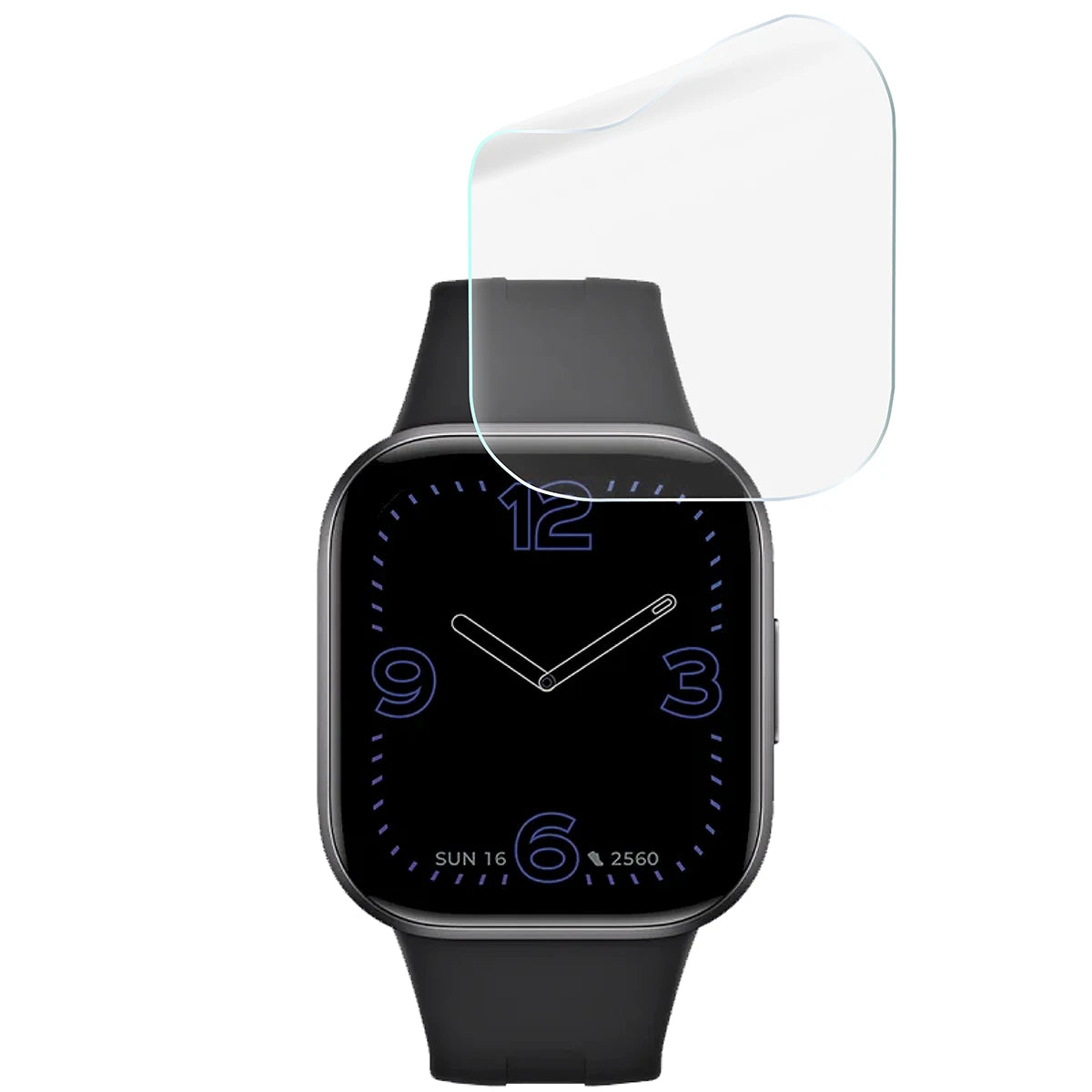 Schutzfolie für den Bildschirm für Xiaomi Redmi Watch 6 Active, Bizon Watch HydroFlex, 3 Stück (5/5)
