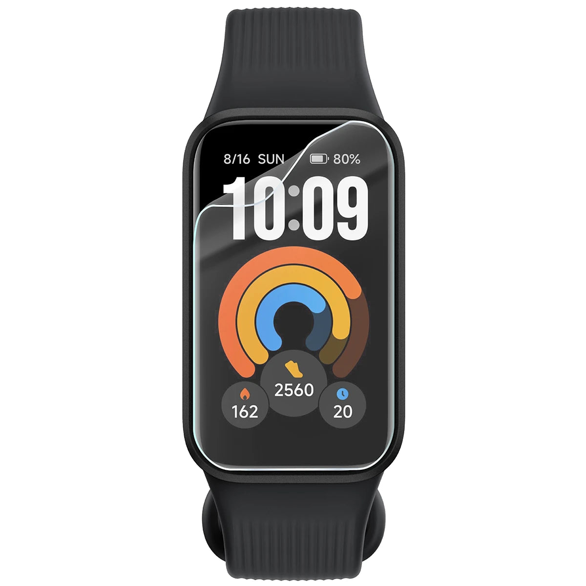 Schutzfolie für den Bildschirm für Xiaomi Smart Band 11 Active, Bizon Watch HydroFlex, 3 Stück (2/5)