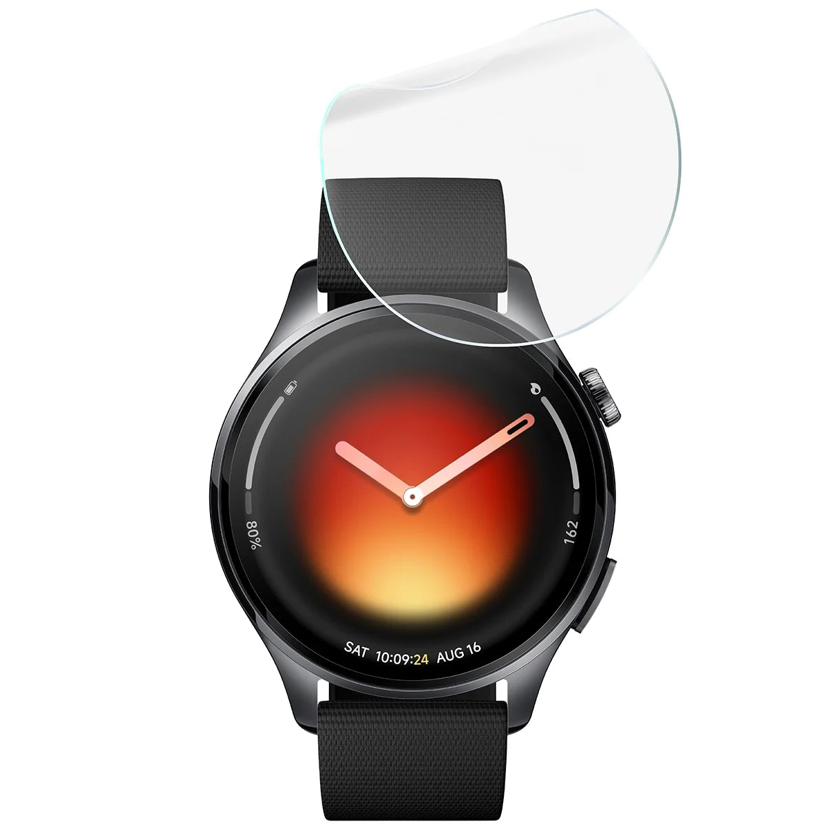 Schutzfolie für den Bildschirm für Xiaomi Watch 5, Bizon Watch HydroFlex, 3 Stück