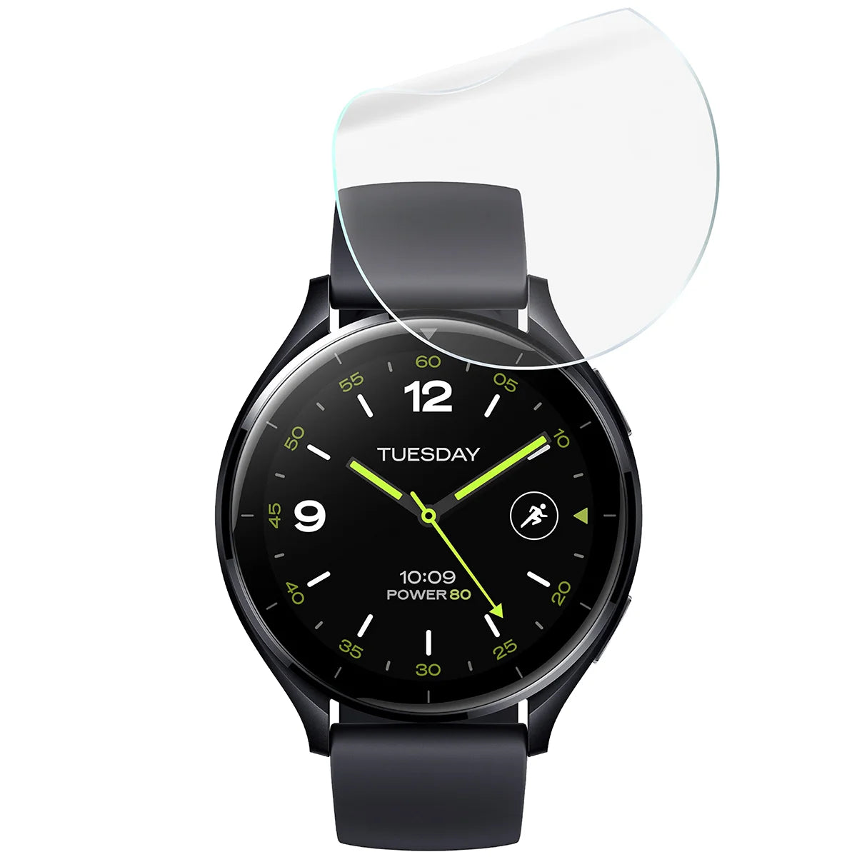 Schutzfolie für den Bildschirm für Xiaomi Watch 2, Bizon Watch HydroFlex, 3 Stück