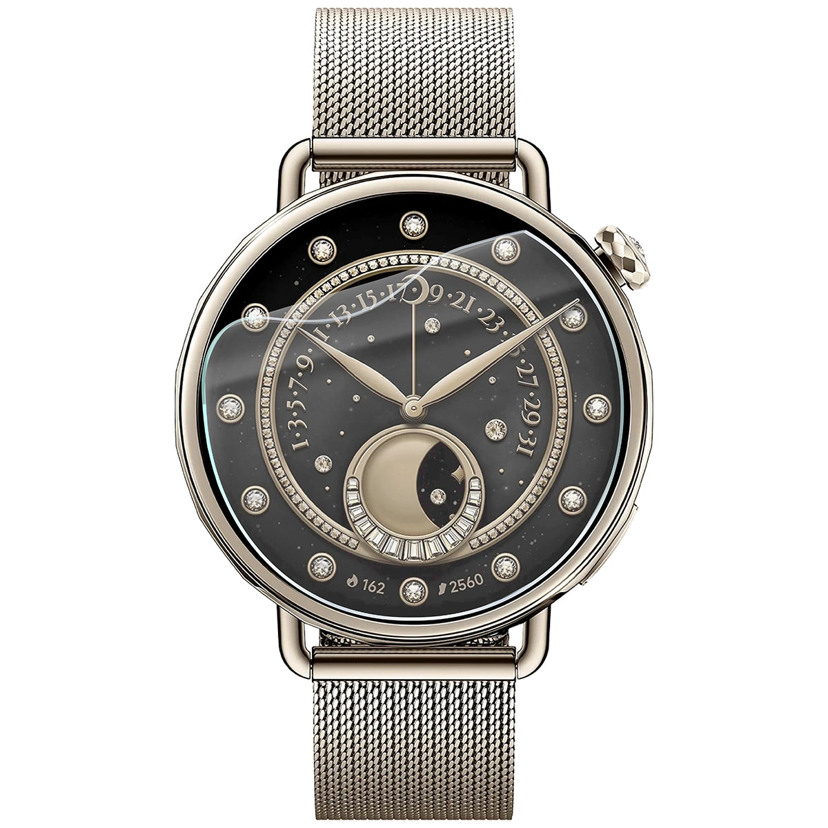 Schutzfolie für den Bildschirm für Xiaomi Watch S4 41mm, Bizon Watch HydroFlex, 3 Stück (2/5)