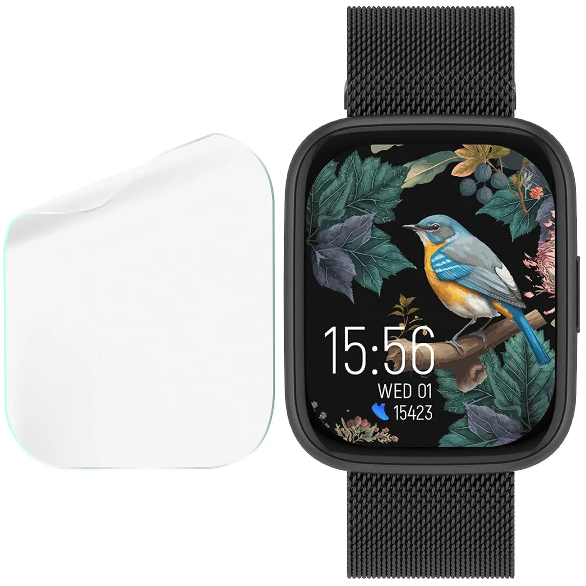 Schutzfolie für den Bildschirm für Forever ForeVigo 4, Bizon Watch HydroFlex, 6 Stück