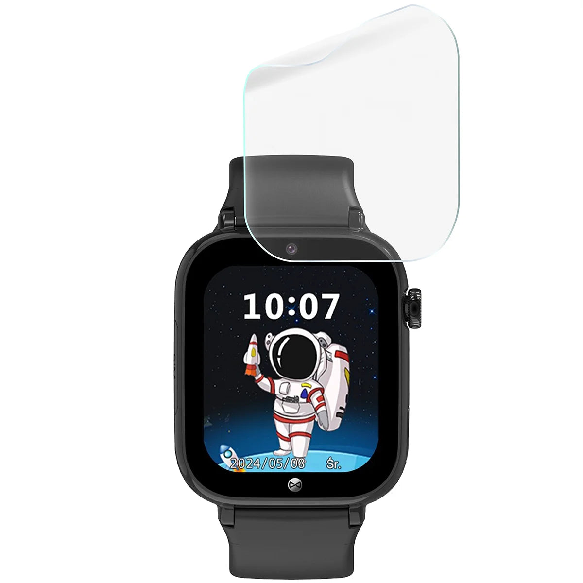 Schutzfolie für den Bildschirm für Forever Look Me 3, Bizon Watch HydroFlex, 6 Stück