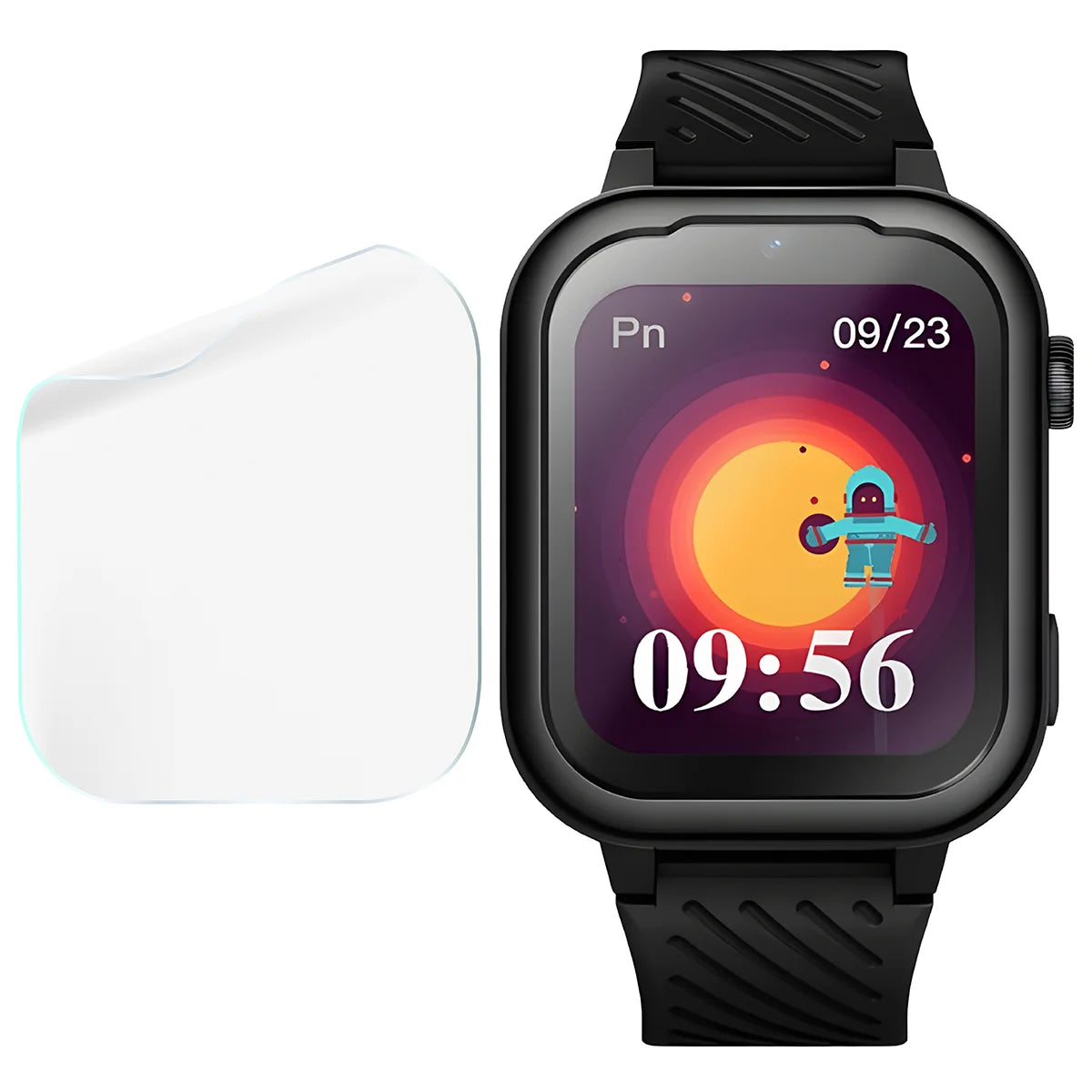 Schutzfolie für den Bildschirm für Garett Kids Essa 4G, Bizon Watch HydroFlex, 6 Stück