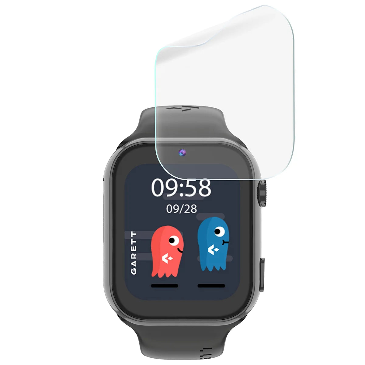 Schutzfolie für den Bildschirm für Garett Kids Twin 2 4G, Bizon Watch HydroFlex, 6 Stück