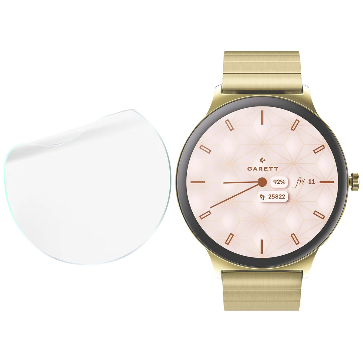 Schutzfolie für den Bildschirm für Garett Verona 2, Bizon Watch HydroFlex, 6 Stück