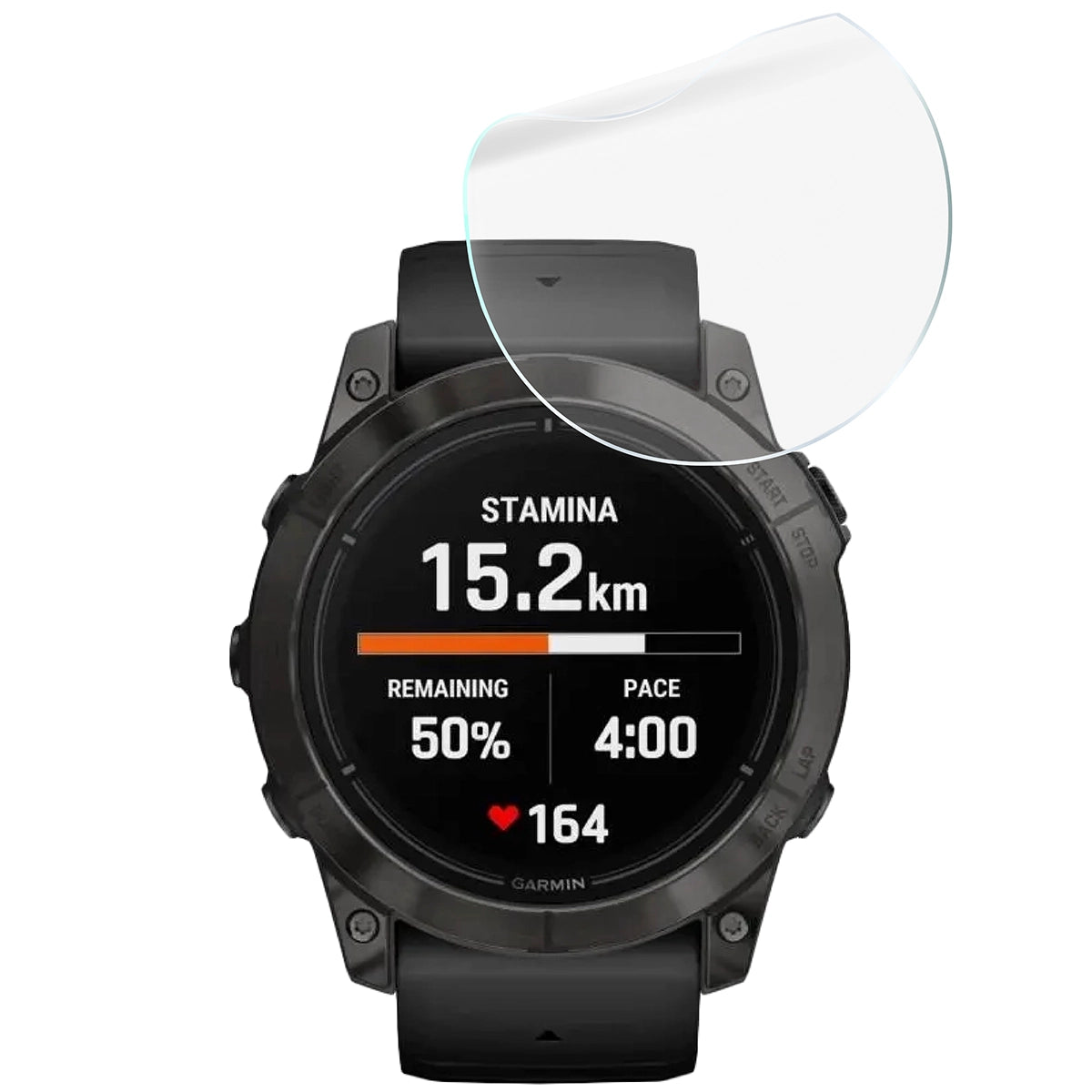 Schutzfolie für den Bildschirm für Garmin Epix Pro 2 gen. 47 mm, Bizon Watch HydroFlex, 6 Stück