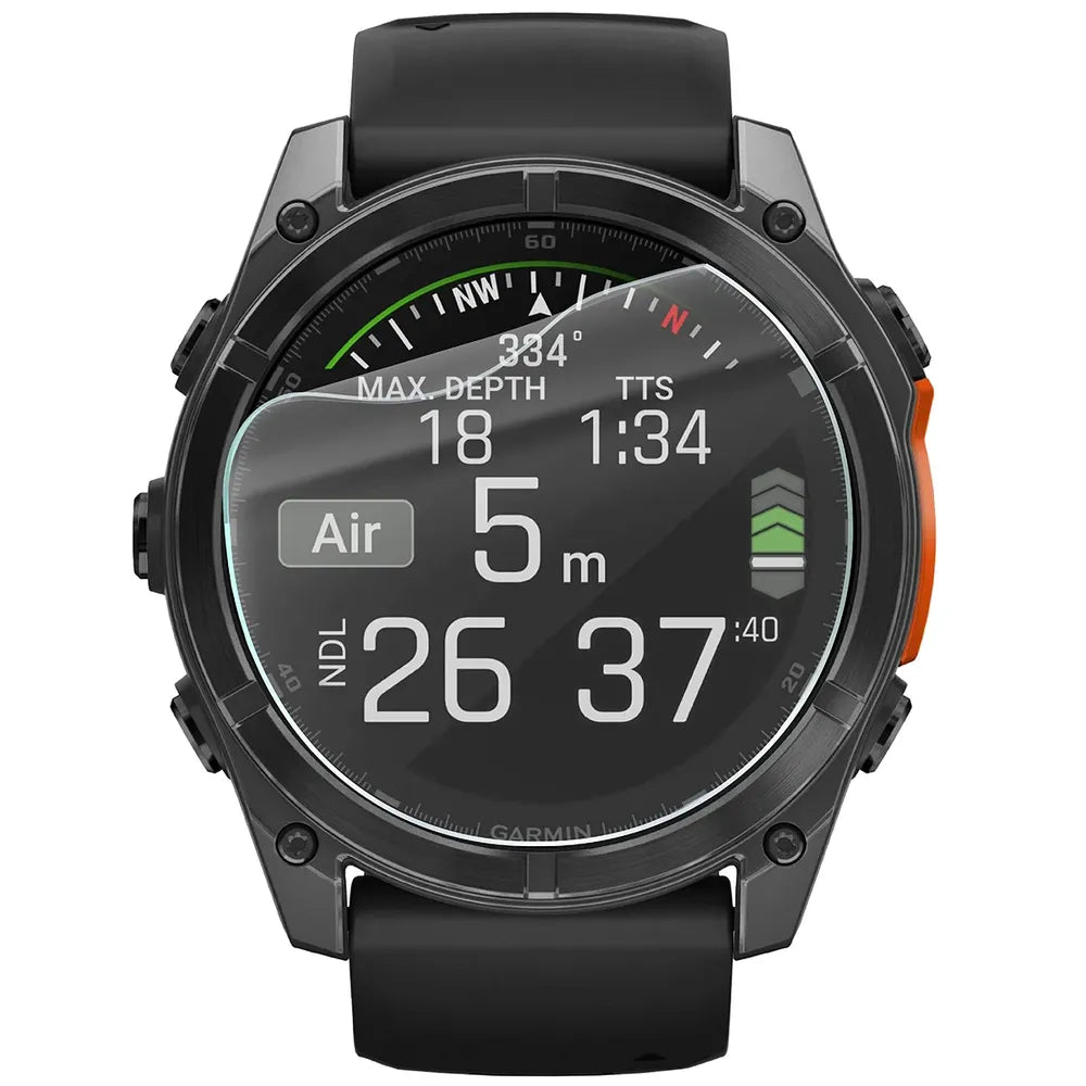 Schutzfolie für den Bildschirm für Garmin Fenix 8 AMOLED (51 mm), Bizon Watch HydroFlex, 6 Stück (2/5)