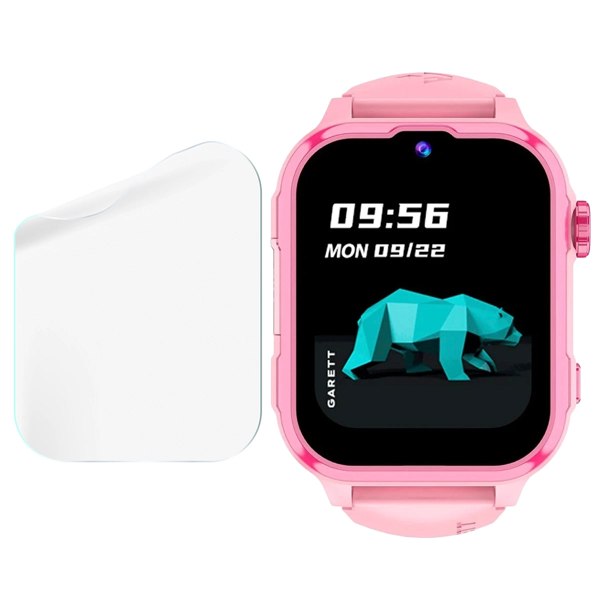 Schutzfolie für den Bildschirm für Garett Kids Hero Pro 4G, Bizon Watch HydroFlex, 6 Stück