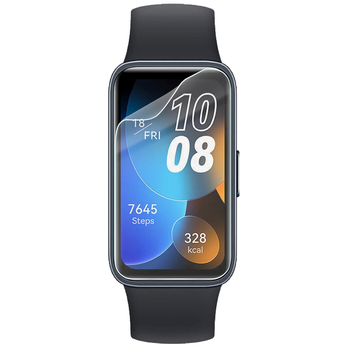 Schutzfolie für den Bildschirm für Huawei Band 8, Bizon Watch HydroFlex, 6 Stück