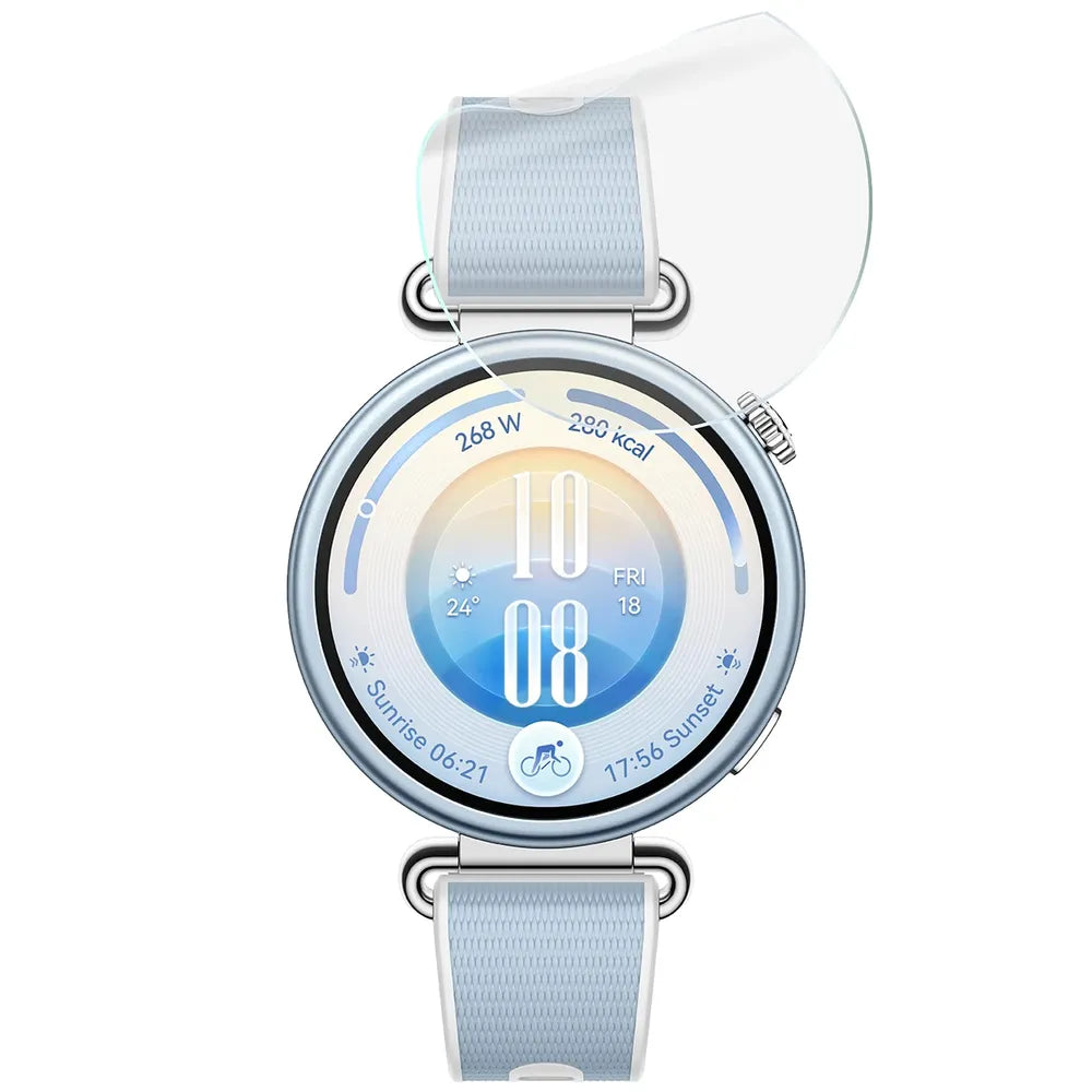 Schutzfolie für den Bildschirm für Huawei Watch GT 7 41 mm, Bizon Watch HydroFlex, 6 Stück (5/5)