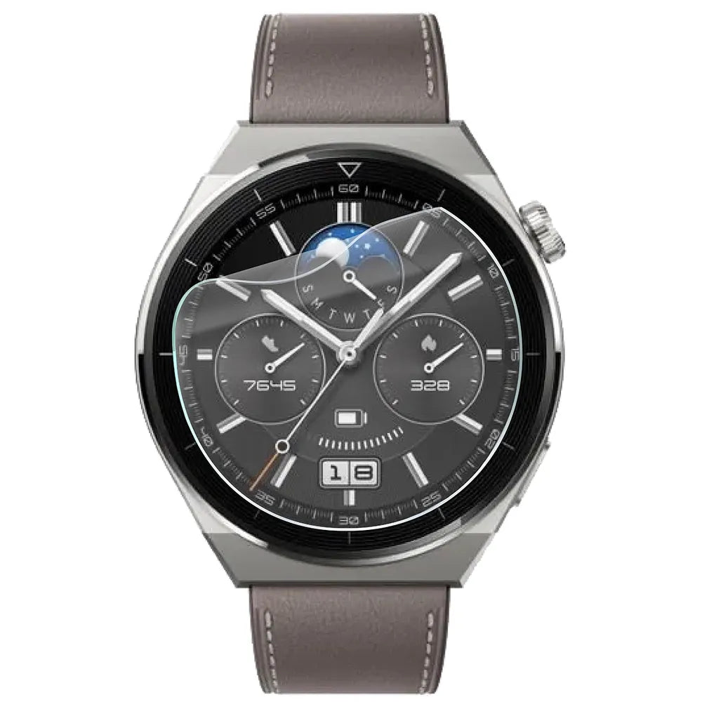 Schutzfolie für den Bildschirm für Huawei Watch GT3 Pro 46mm, Bizon Watch HydroFlex, 6 Stück (2/5)