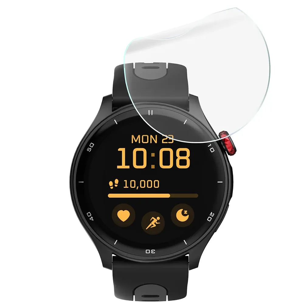 Schutzfolie für den Bildschirm für myPhone Watch Adventure, Bizon Watch HydroFlex, 6 Stück (5/5)
