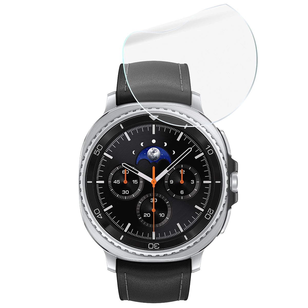 Schutzfolie für den Bildschirm für Galaxy Watch 8 Classic 46 mm, Bizon Watch HydroFlex, 6 Stück