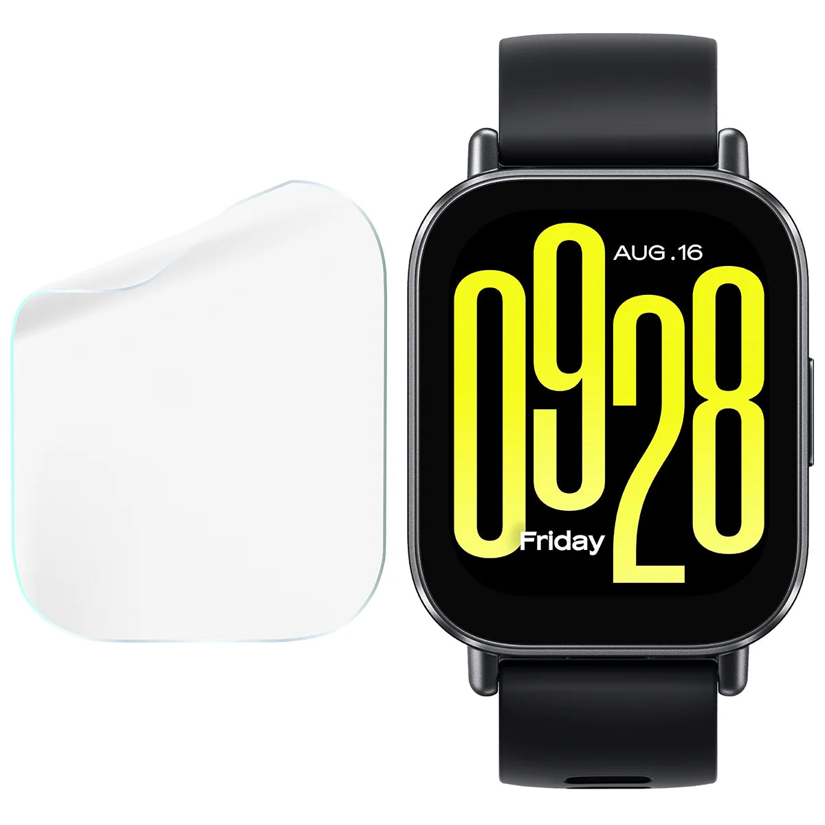 Schutzfolie für den Bildschirm für Xiaomi Redmi Watch 5 Active, Bizon Watch HydroFlex, 6 Stück