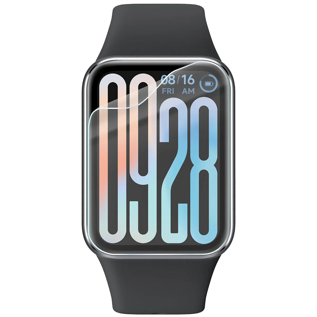 Schutzfolie für den Bildschirm für Xiaomi Smart Band 9 Pro, Bizon Watch HydroFlex, 6 Stück