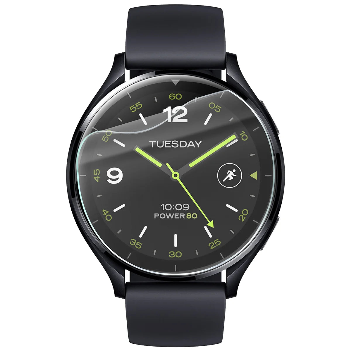 Schutzfolie für den Bildschirm für Xiaomi Watch 2, Bizon Watch HydroFlex, 6 Stück