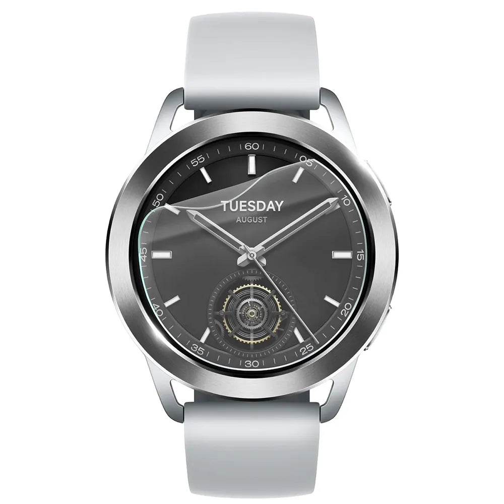 Schutzfolie für den Bildschirm für Xiaomi Watch S3 47mm, Bizon Watch HydroFlex, 6 Stück (2/5)