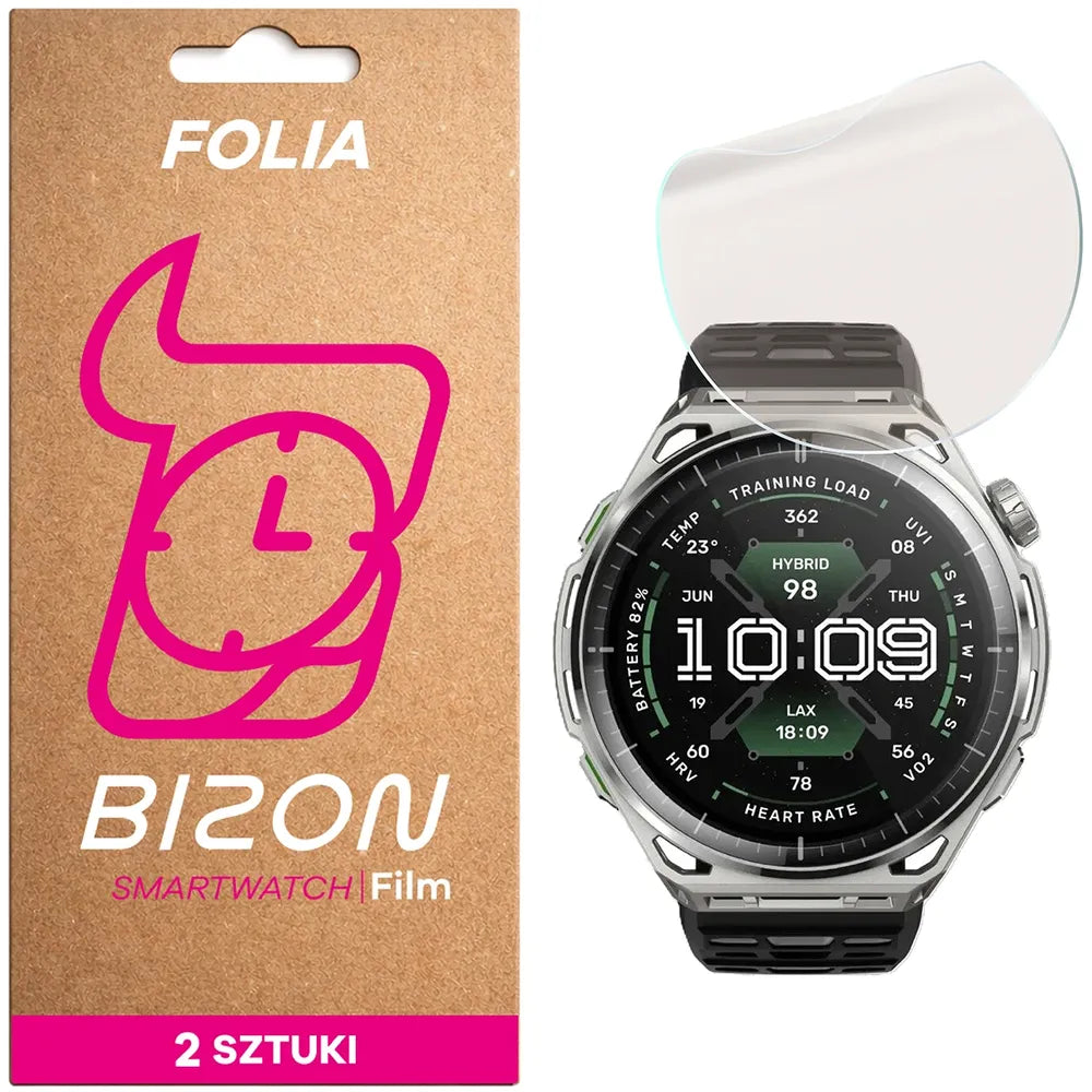 Matte Folie für Amazfit Balance 3, Bizon Watch Film Matte Duo, 2 Stück (1/5)
