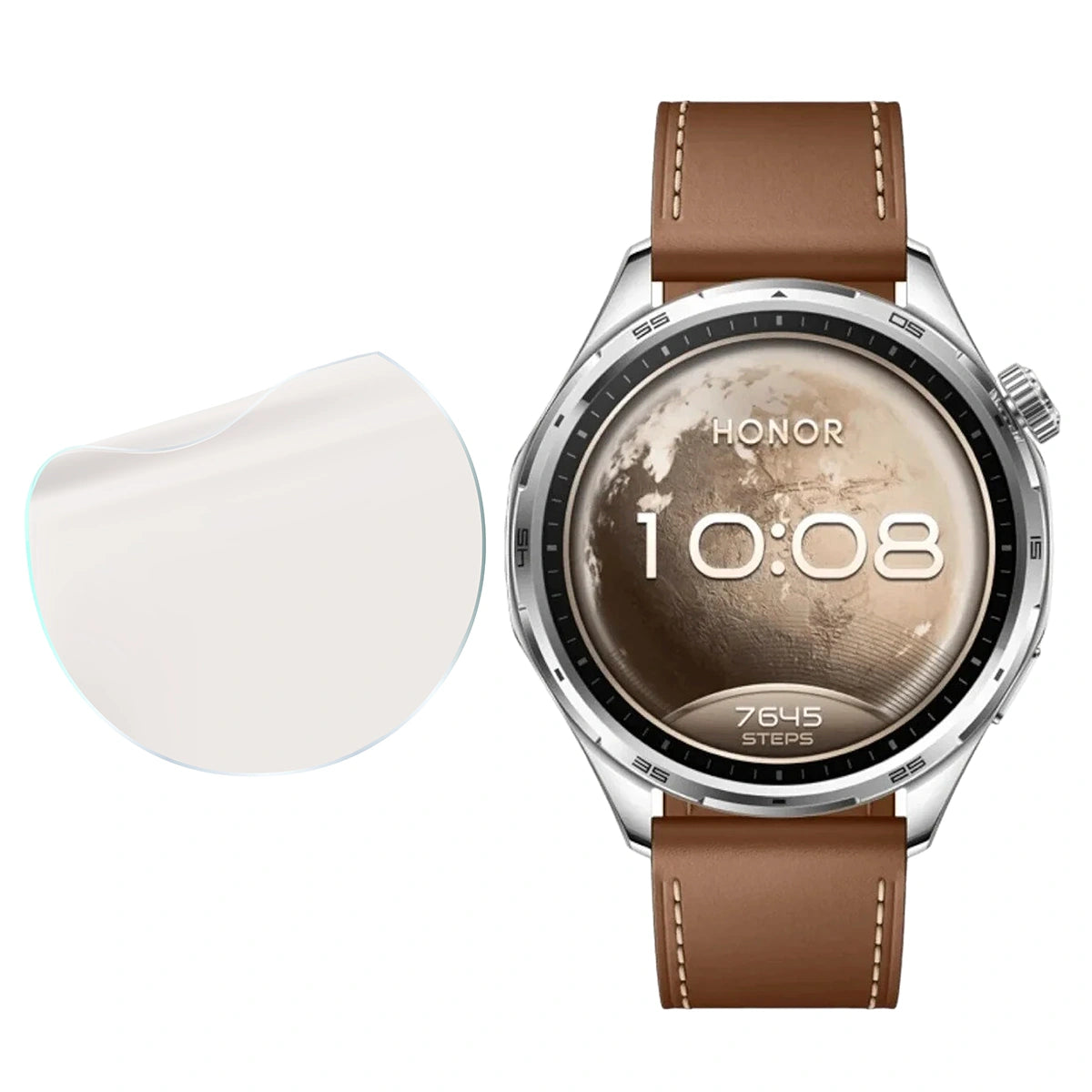 Matte Folie für Honor Watch 6, Bizon Watch Film Matte Duo, 2 Stück