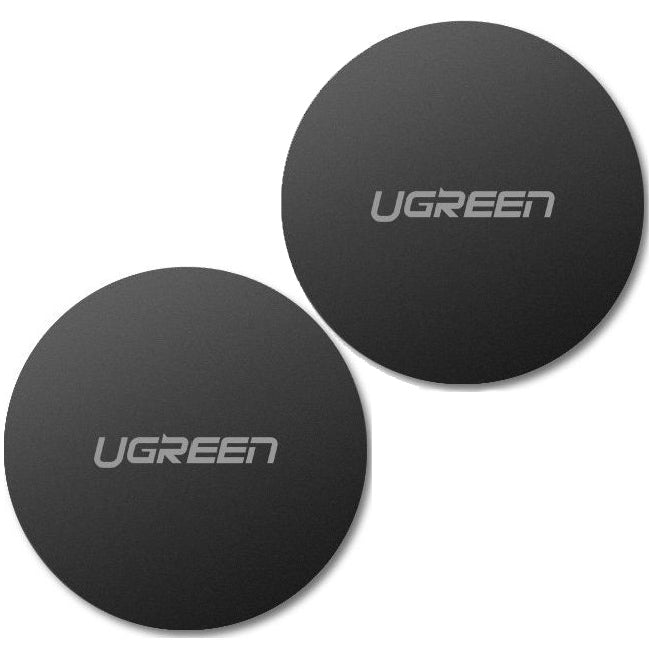Magnetische Metallplättchen für Handyhalterungen, Ugreen, Schwarz