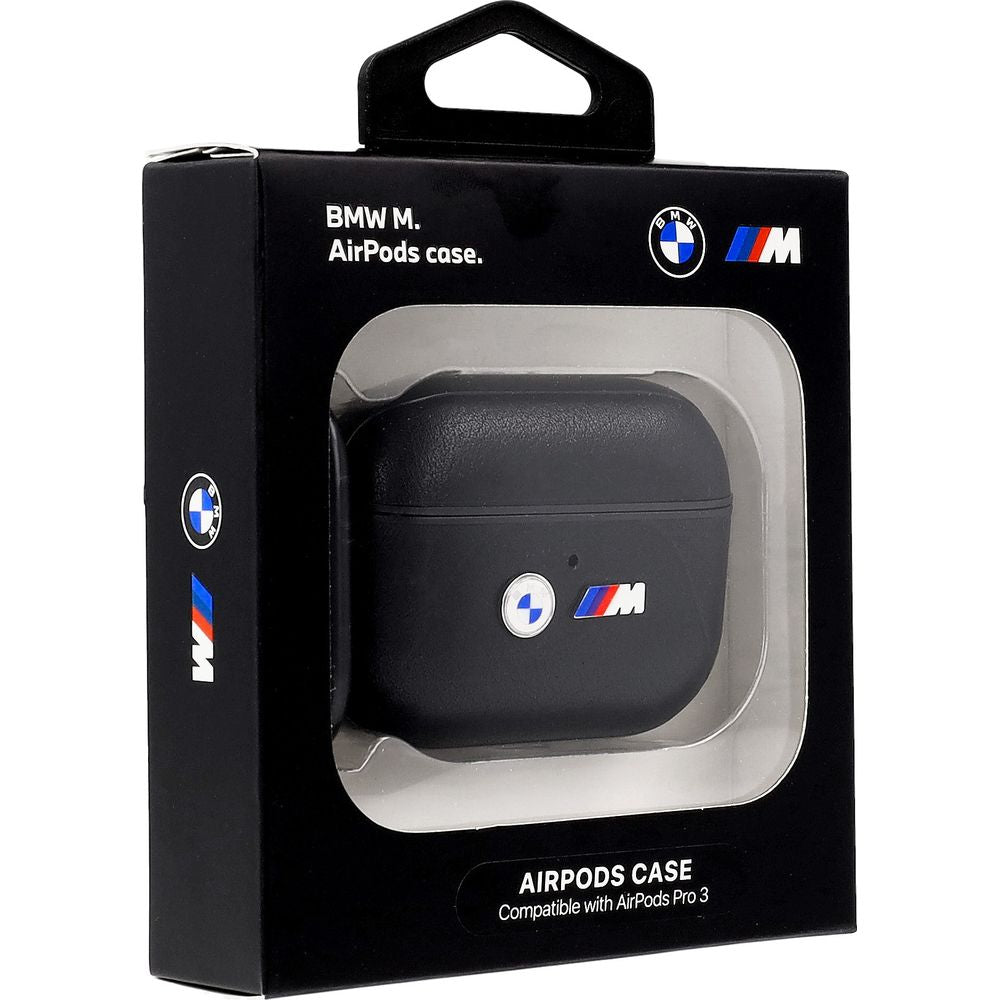 Hülle für AirPods Pro 3, BMW M Curved Line, Schwarz