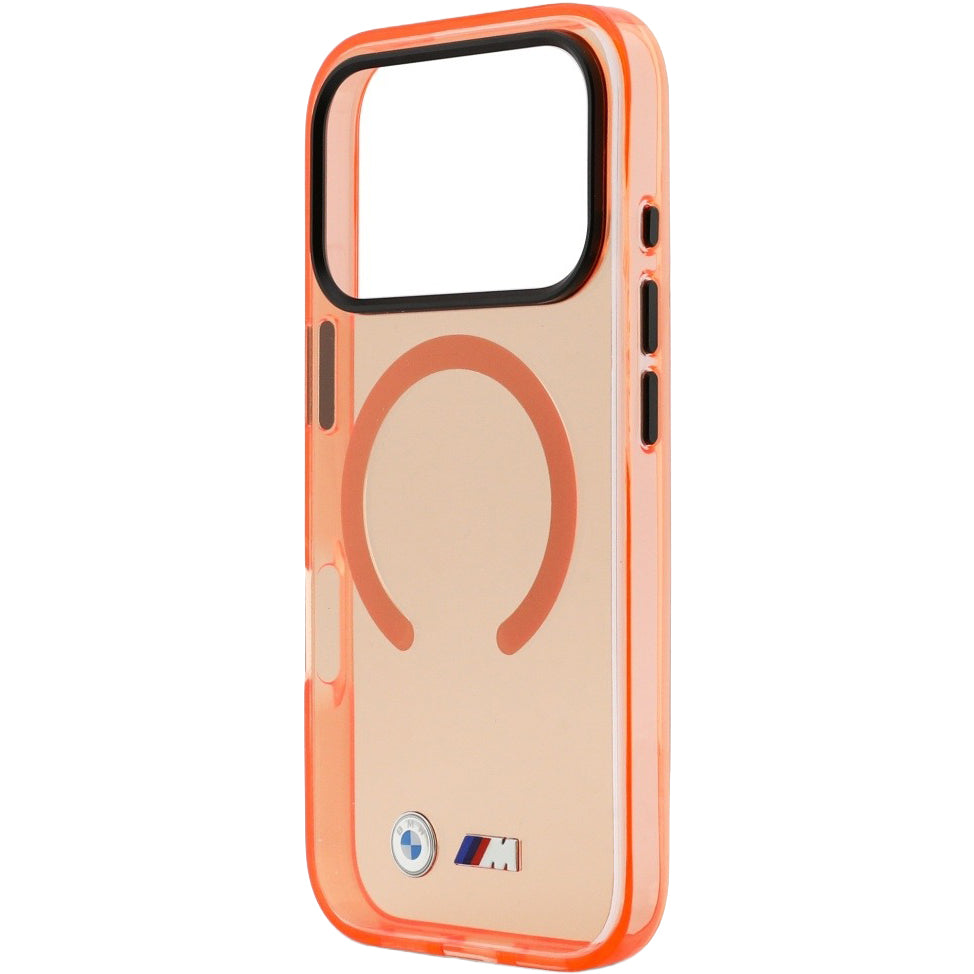 Handyhülle für iPhone 17 Pro, BMW IML Print mit MagSafe, Orange