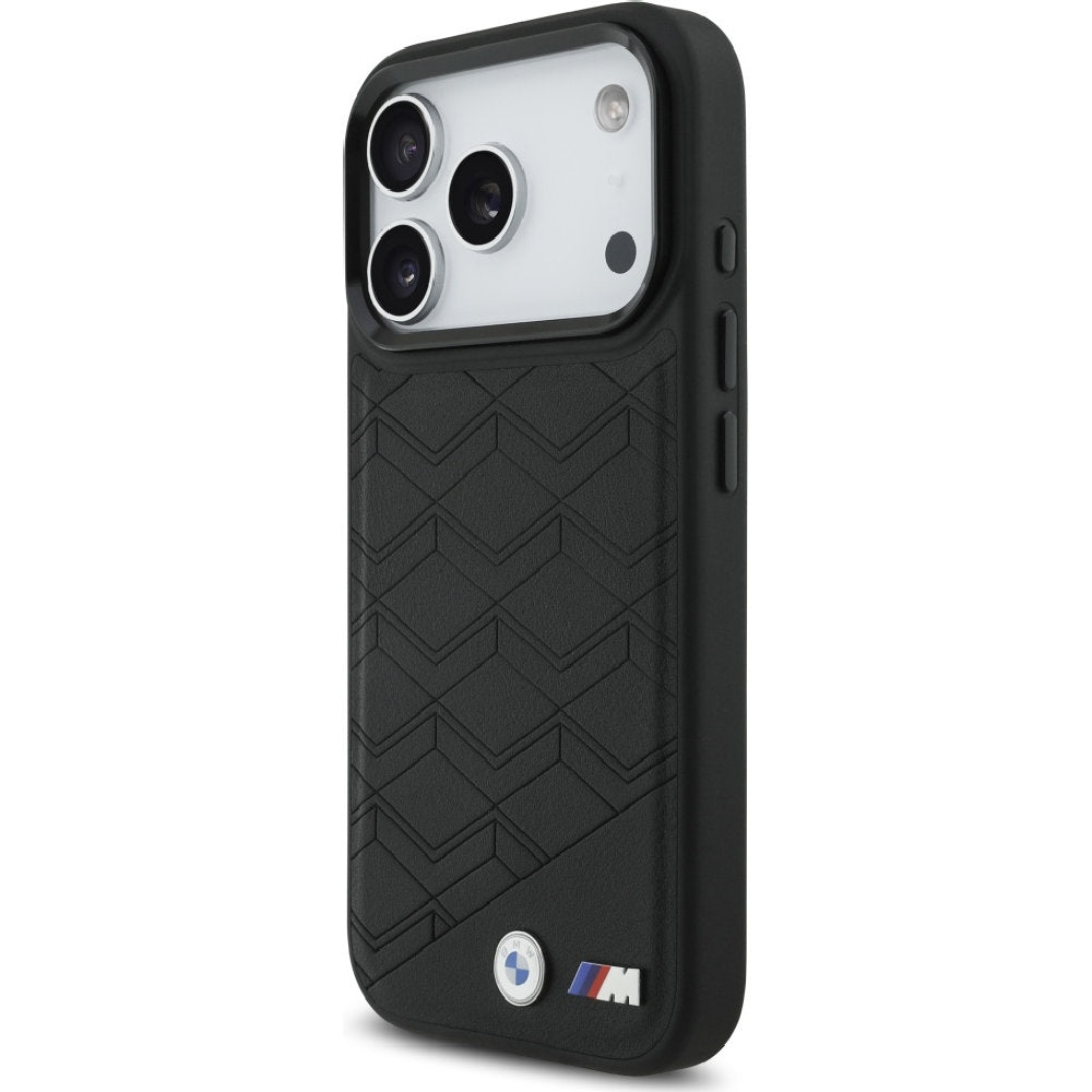 Handyhülle für iPhone 17 Pro, BMW Hardcase M Shape Logo mit MagSafe, S