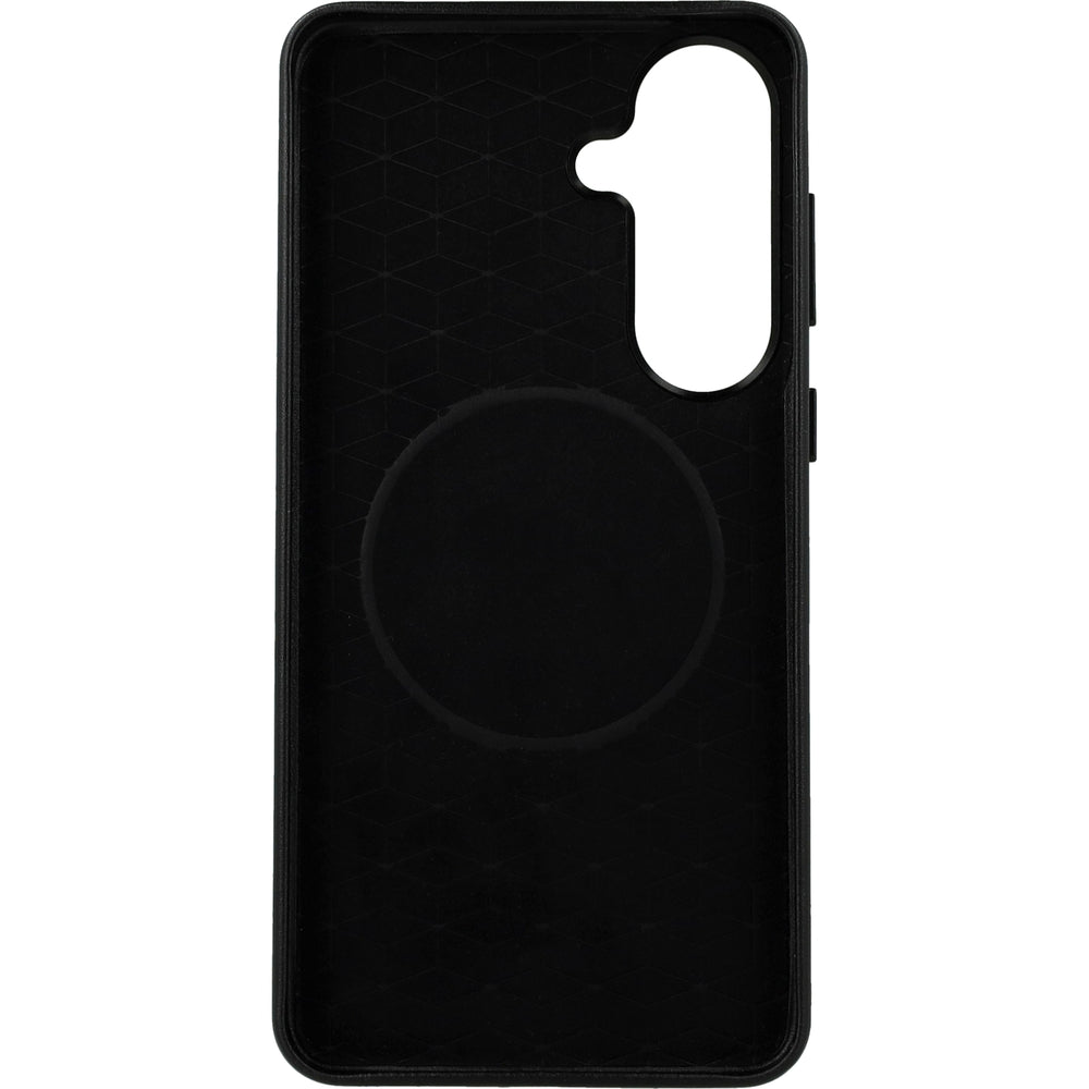 Handyhülle für Galaxy S26 Plus, BMW Hardcase Leather mit MagSafe, Schwarz