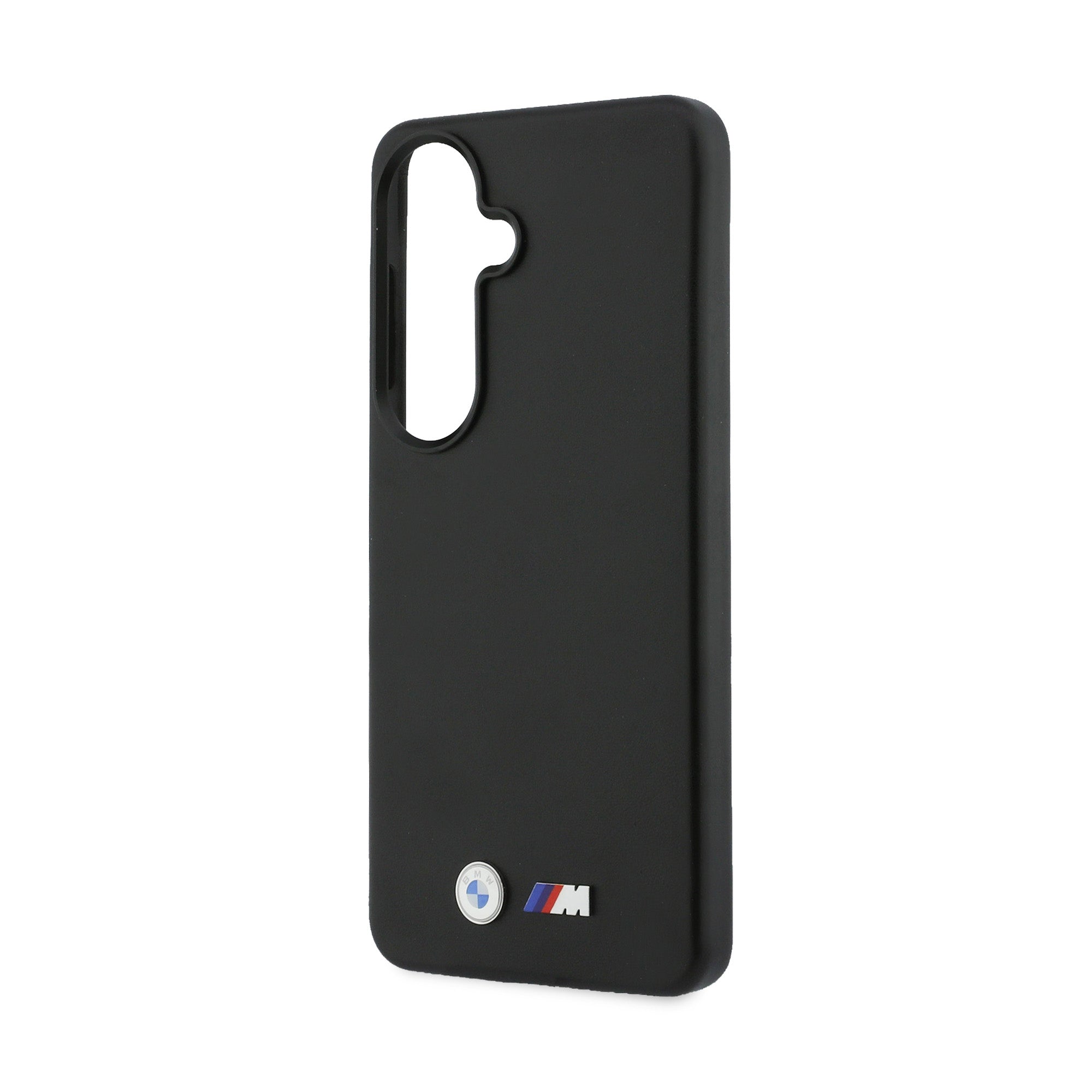 Handyhülle für Galaxy S26 Plus, BMW Hardcase Leather mit MagSafe, Schwarz