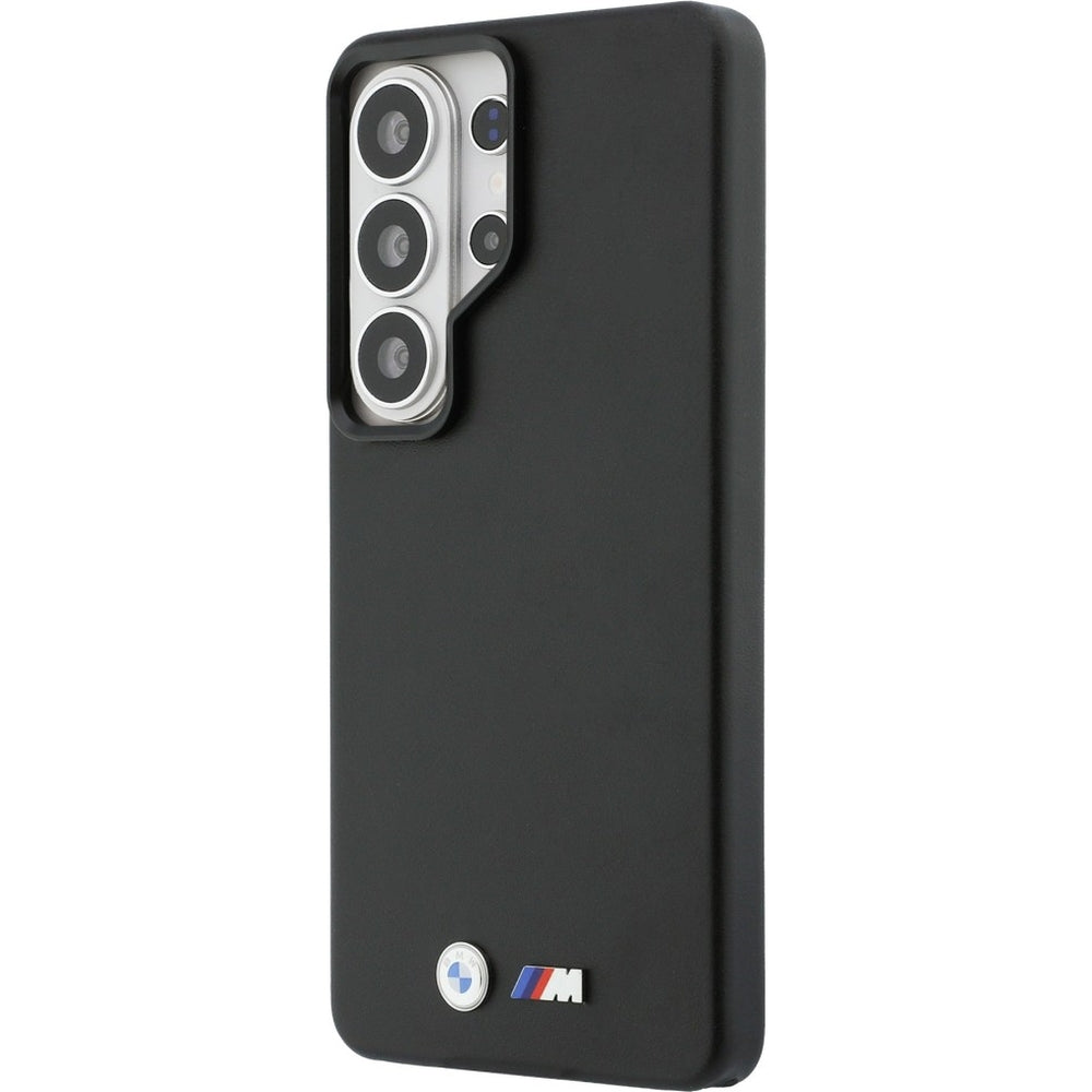 Handyhülle für Galaxy S26 Ultra, BMW Hardcase Leather mit MagSafe, Schwarz