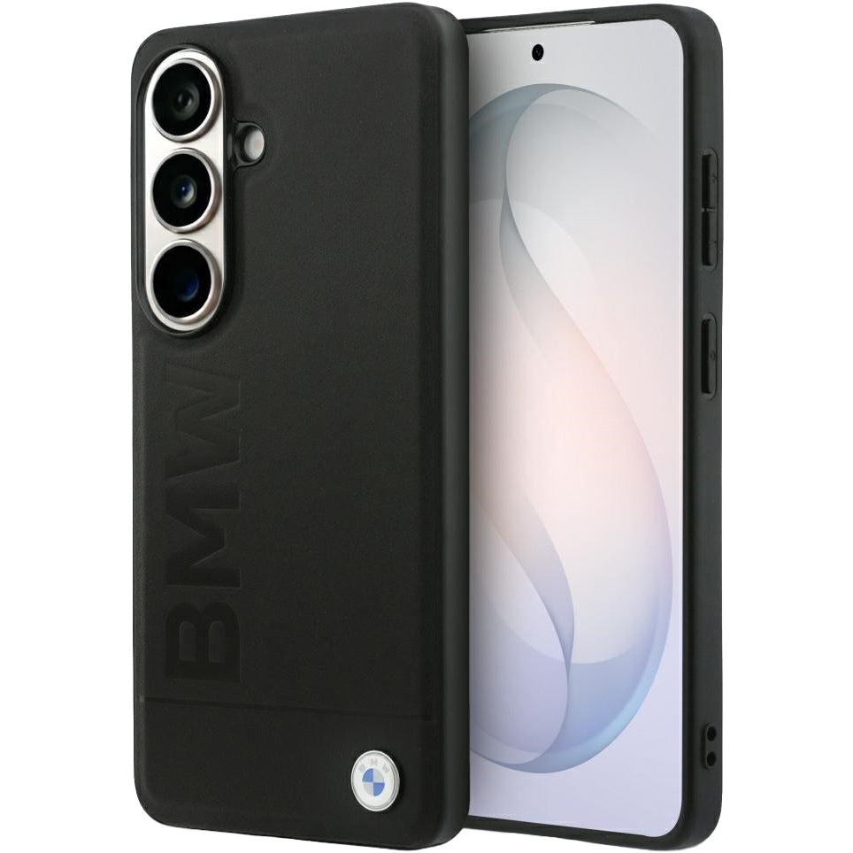 Handyhülle für Galaxy S26, BMW Leather Hot Stamp mit MagSafe, Schwarz
