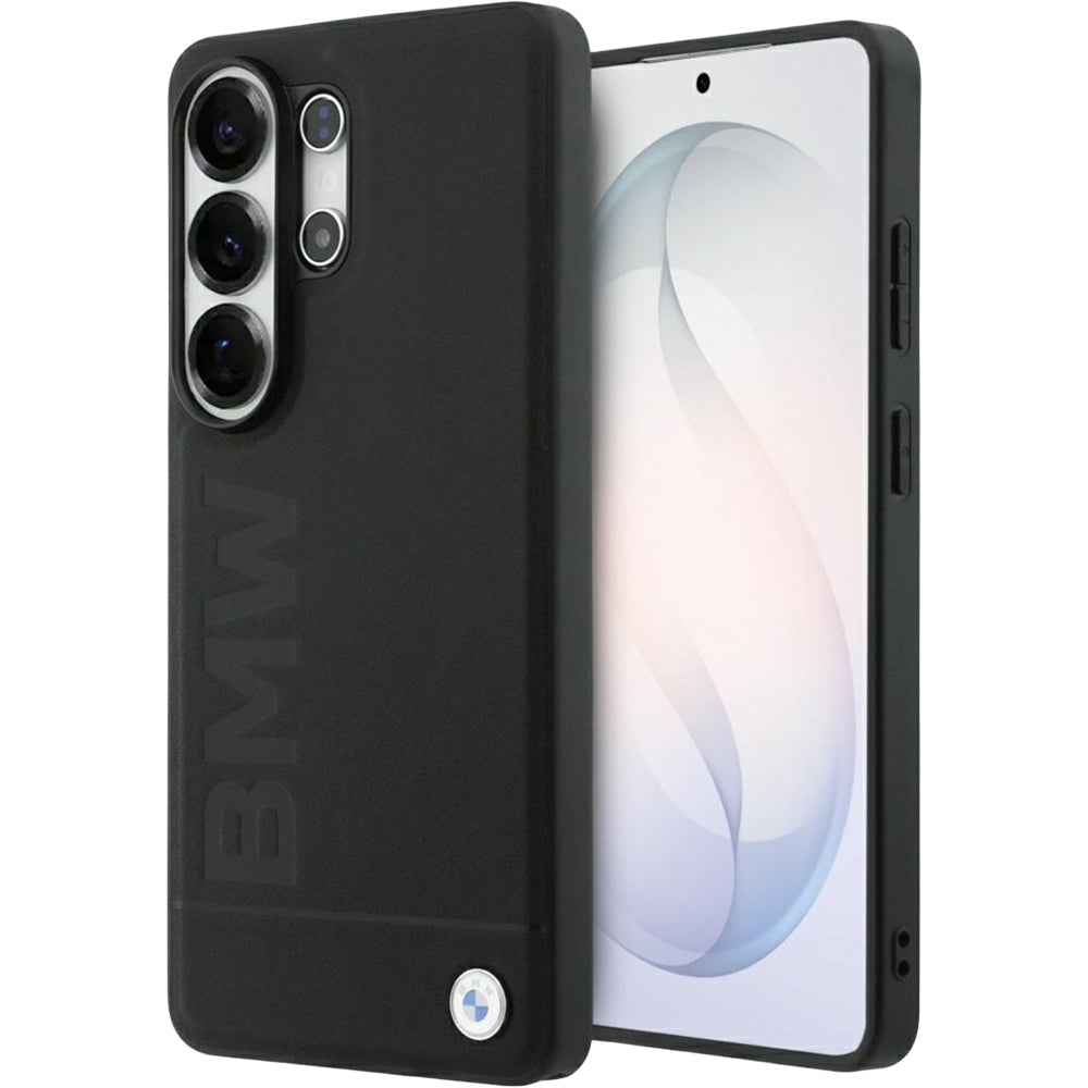Handyhülle für Galaxy S26 Ultra, BMW Leather Hot Stamp mit MagSafe, Schwarz