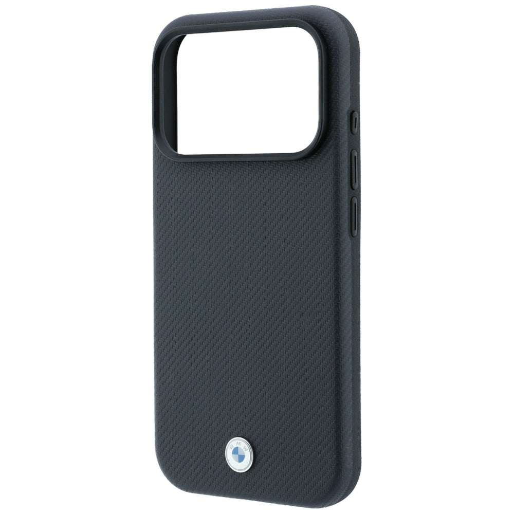 Handyhülle füriPhone 18 Pro Max / 17 Pro Max, BWM Sign Kevlar Metal Logo mit MagSafe, Anthrazit (6/8)
