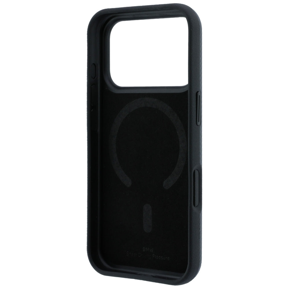 Handyhülle füriPhone 18 Pro Max / 17 Pro Max, BWM Sign Kevlar Metal Logo mit MagSafe, Anthrazit (7/8)