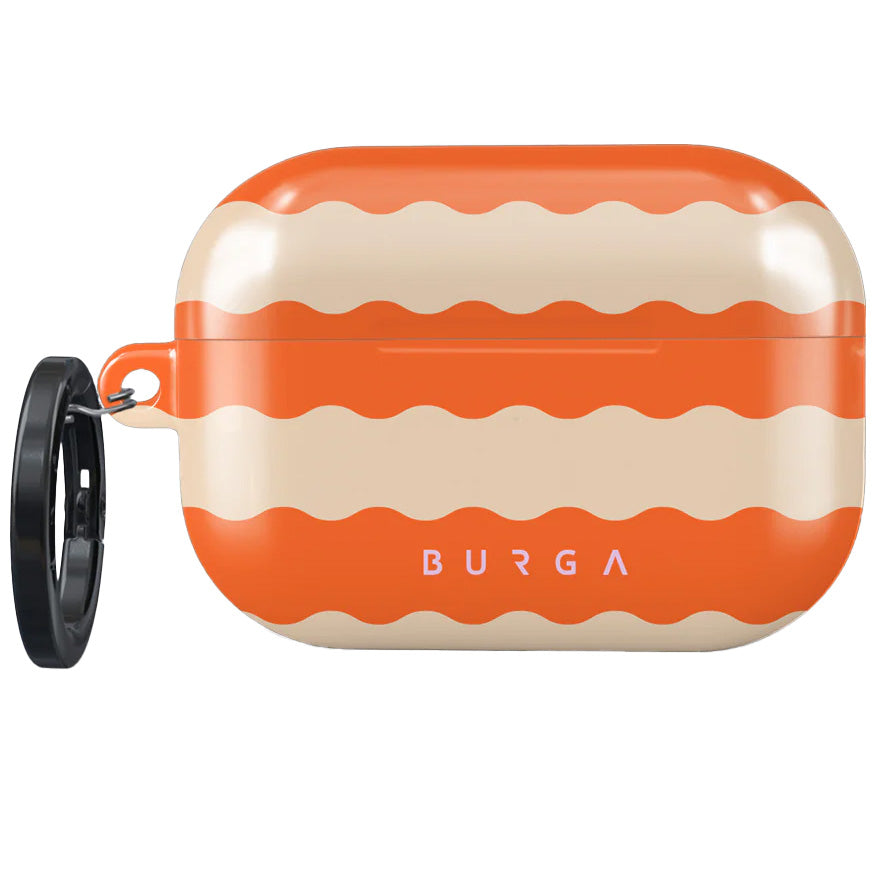 Schutzhülle für AirPods Pro 2, Burga Papaya, Orange-beige