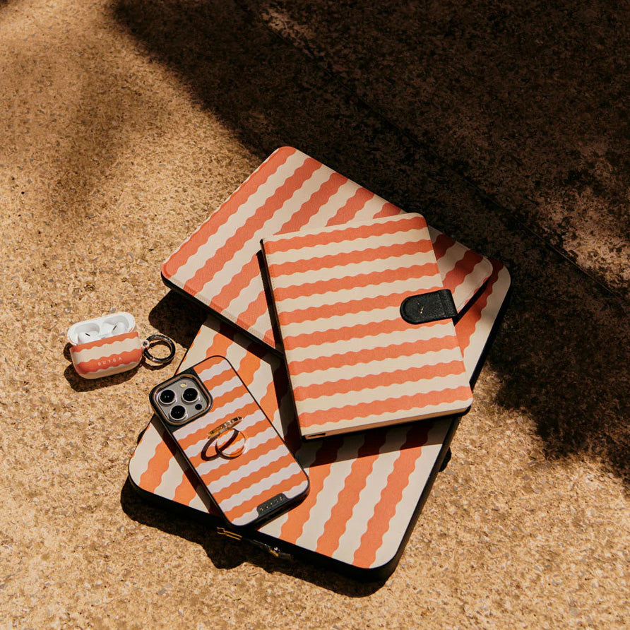 Schutzhülle für AirPods Pro 2, Burga Papaya, Orange-beige