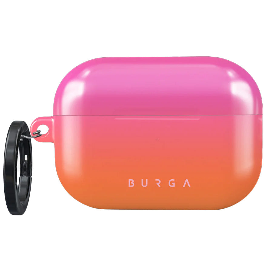 Schutzhülle für AirPods Pro 2, Burga Sunset Club, Orange-rosa