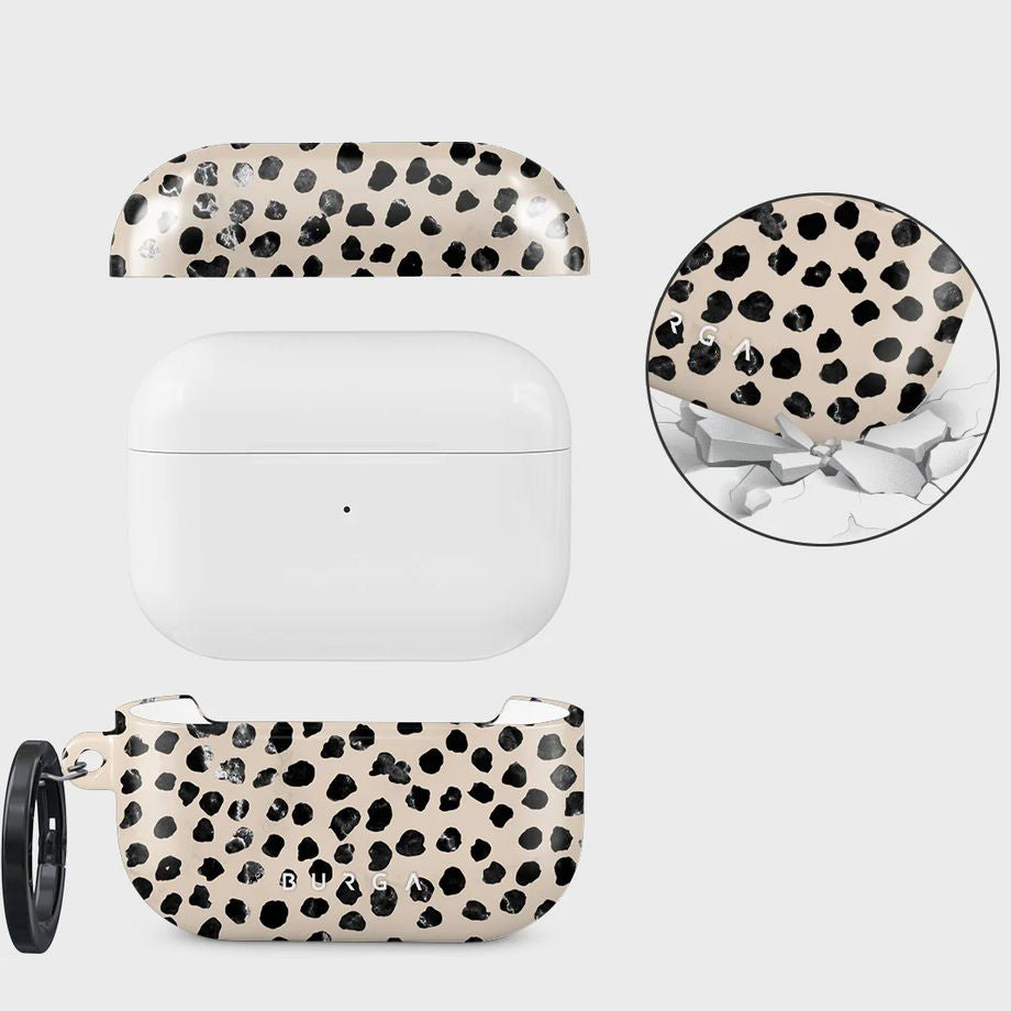 Schutzhülle für AirPods Pro 2, Burga Almond Latte, Mehrfarbig Marine