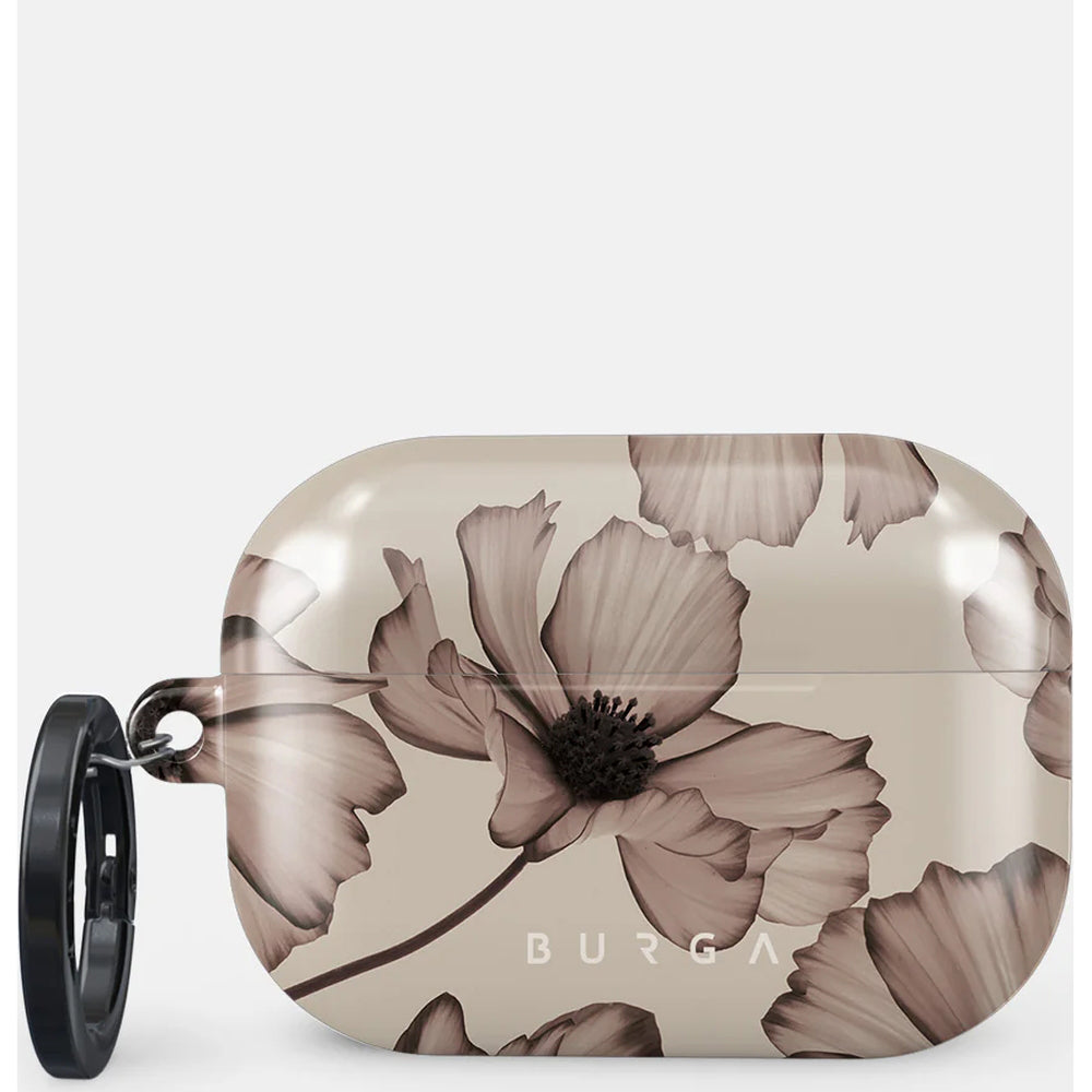 Schutzhülle für AirPods Pro 2, Burga Barely Yours, Beige mit Blumenmuster