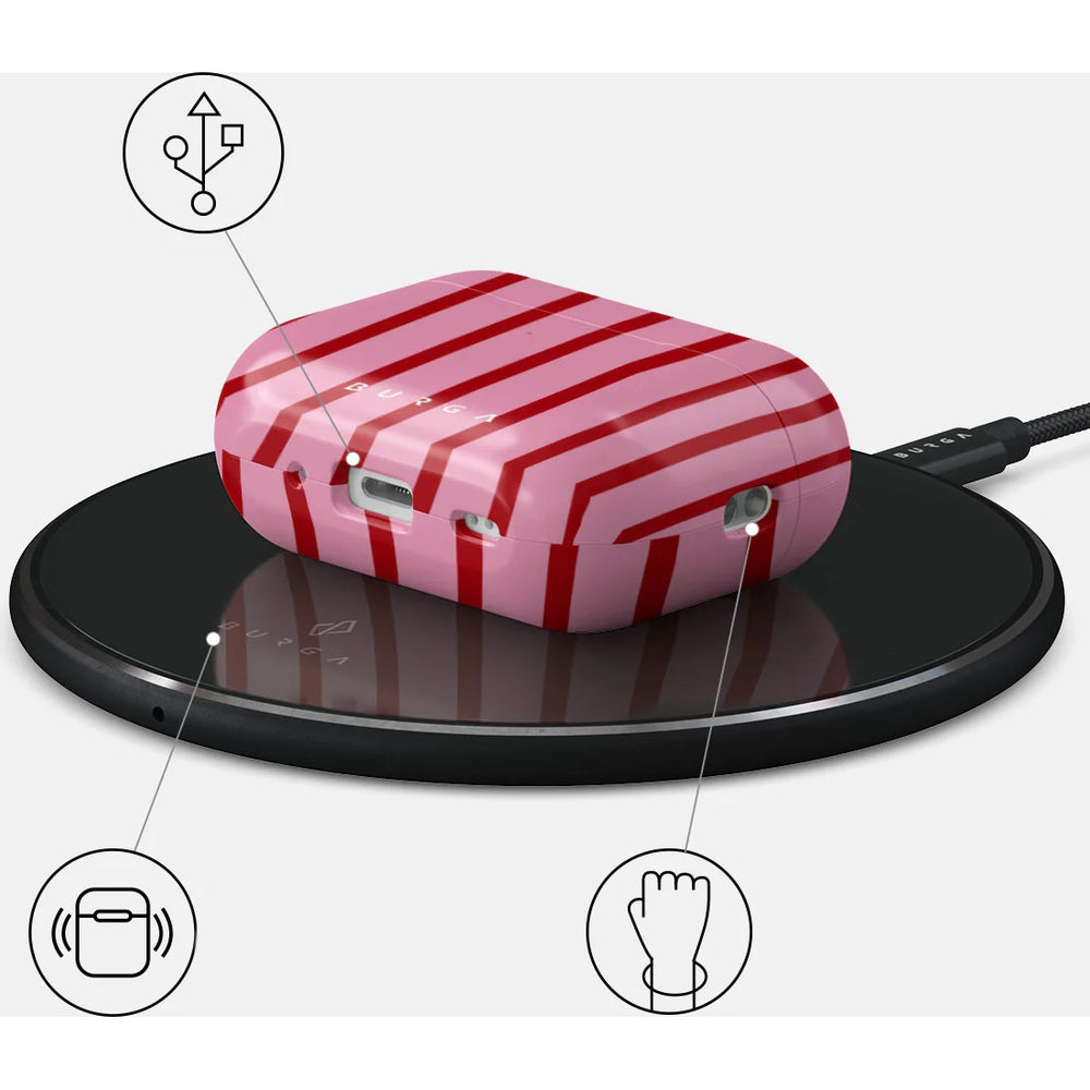 Schutzhülle für AirPods Pro 2, Burga Favorite Bikini, Rosa