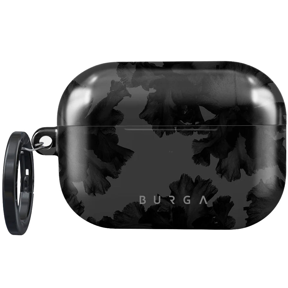 Schutzhülle für AirPods Pro 2, Burga Nocturnal, Schwarz