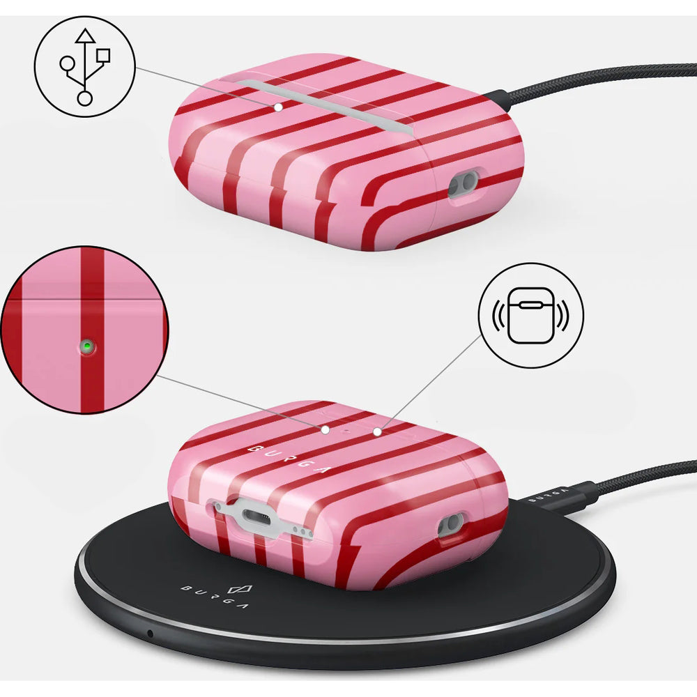 Schutzhülle für AirPods Pro 3, Burga Favorite Bikini, Rosa