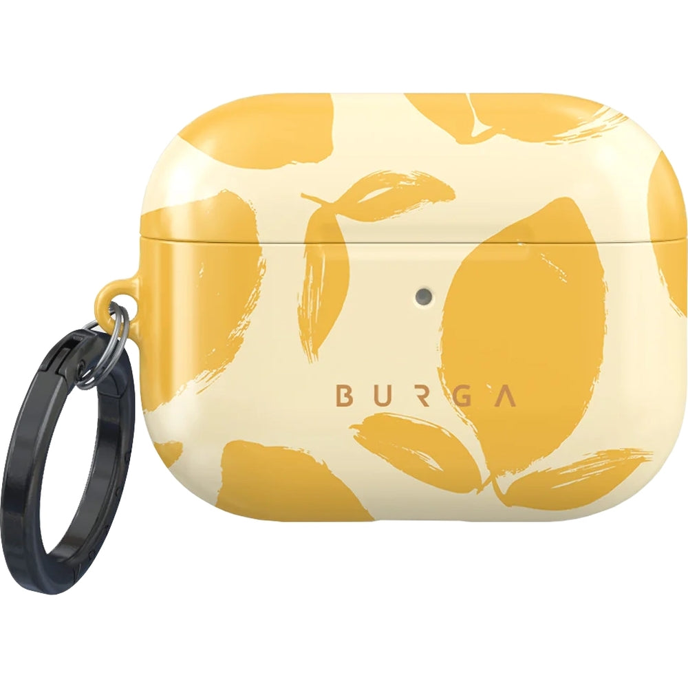 Schutzhülle für AirPods Pro 3, Burga Lemon Tart, Gelb mit Zitronenmuster