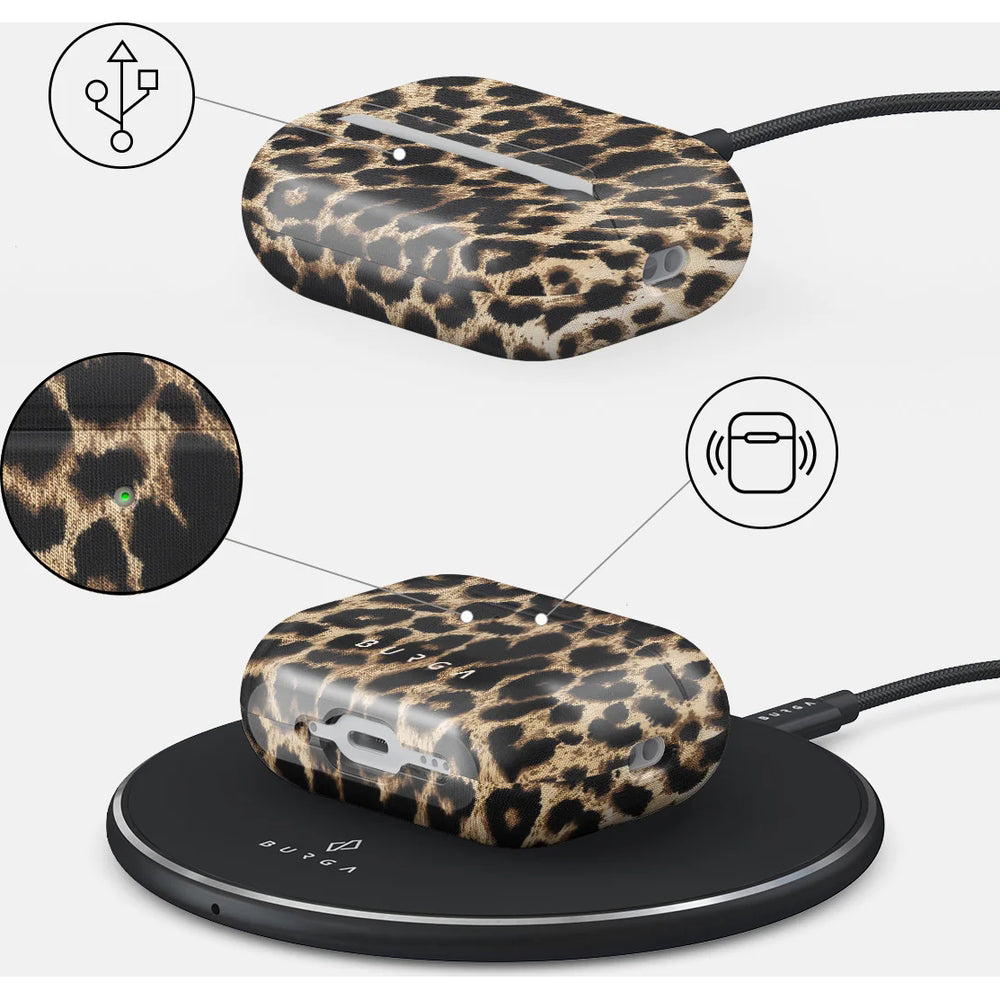 Schutzhülle für AirPods Pro 3, Burga Player, Brauntarnung