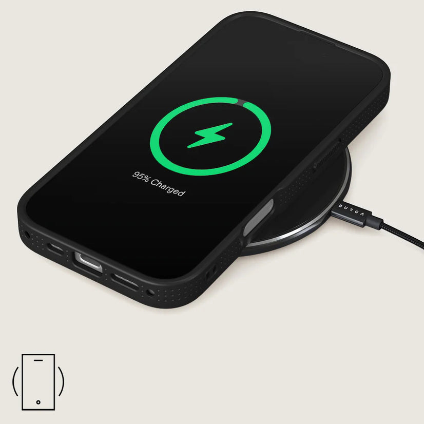 Handyhülle für iPhone 17, Burga Elite Dark MagSafe, Favorite Bikini Gunmetal