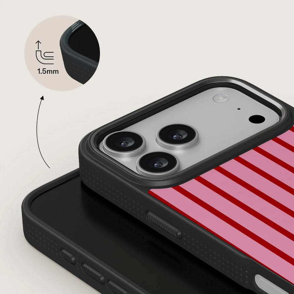 Handyhülle für iPhone 17 Pro Max, Burga Elite Dark MagSafe, Favorite Bikini Gunmetal
