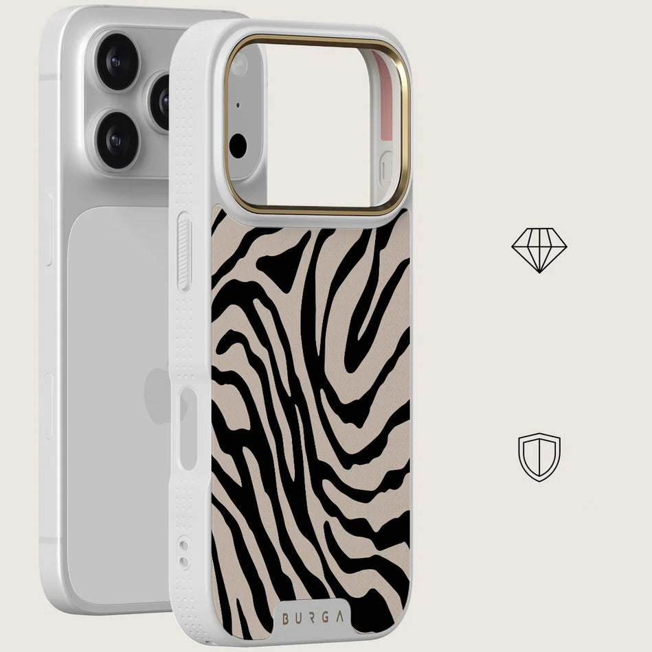 Handyhülle für iPhone 17 Pro, Burga Elite Light MagSafe, Imperial Gold